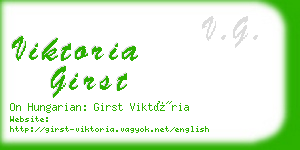 viktoria girst business card